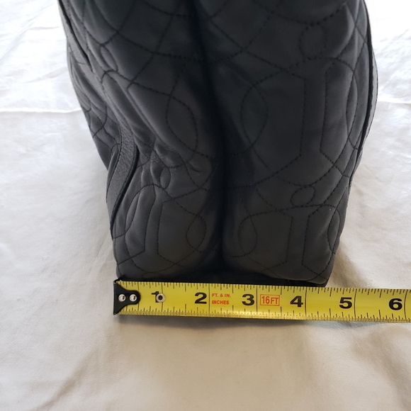 Donald J Pliner Leather Shoulder Bag - Picture 10 of 13